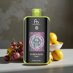 Fumot Tornado 25000 Puffs HD Batéria 20ml Hrozno Citrón