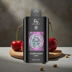 Fumot Tornado 25000 Puffs HD Bildschirm 20ml Cherry Cola