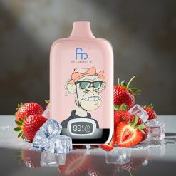 Fumot Tornado Digital Box 12000 Puffov Jahodový Ľad 20ml Mesh