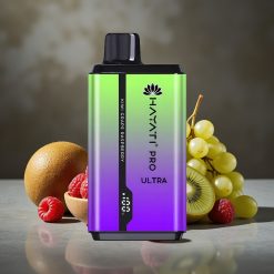 Hayati Pro Ultra 15000 Puffs Disposable Vape Kiwi Hrozno Malina