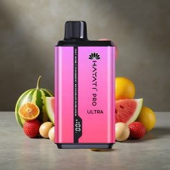Hayati Pro Ultra 15000 Puffs Disposable Vape – Ovocná Bomba Jablko-Melón Bubblegum