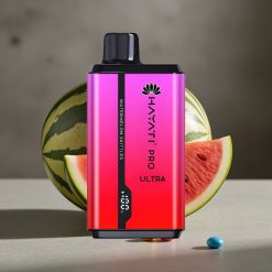 Hayati Pro Ultra 15000 Puffs Disposable Vape Vodný Melón Skittles 2×12ml 2%