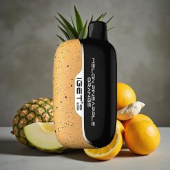 IGET Moon K5000 Puffov Disposable Vape Melón Ananás Pomaranč