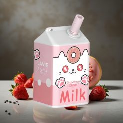 LAVIE Milk 7000 Pufov Disposable Vape Jahodová Šiška