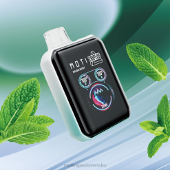 MOTI Vape Flavors XP2F5 | MOTI Triplus 20 000 jednorazových výparov (5 %, 20 000 vdychov) miamská mäta