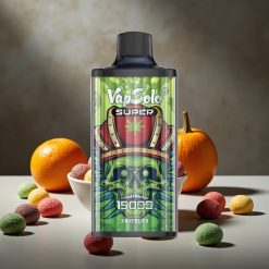 Vapsolo Super 15000 Puffs Disposable Vape Duhovky (Skittles) 40ml 850mAh Typ-C