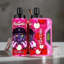 VapSolo VIKING 12000 Puffs Jednorázová E-cigareta Červené Jablko Ľadová